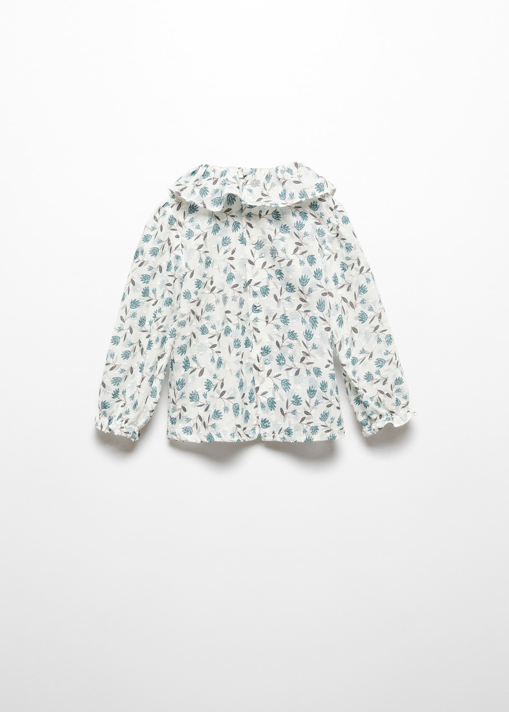 Blouse en coton imprimée - Verso de l’article