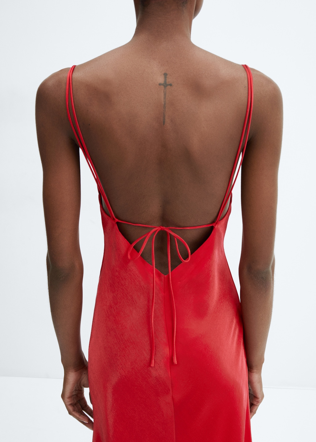 Satin camisole dress - Details of the article 6