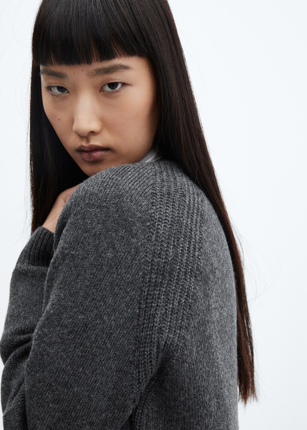 Button knit cardigan - Details of the article 1