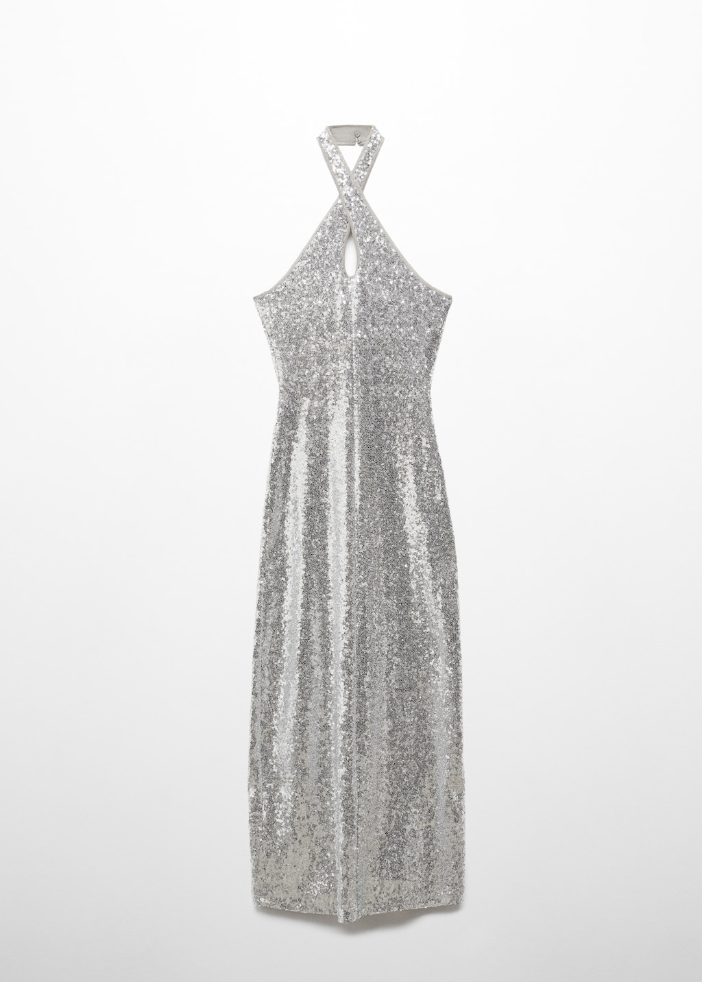 Sequined halter neck dress - Article without model