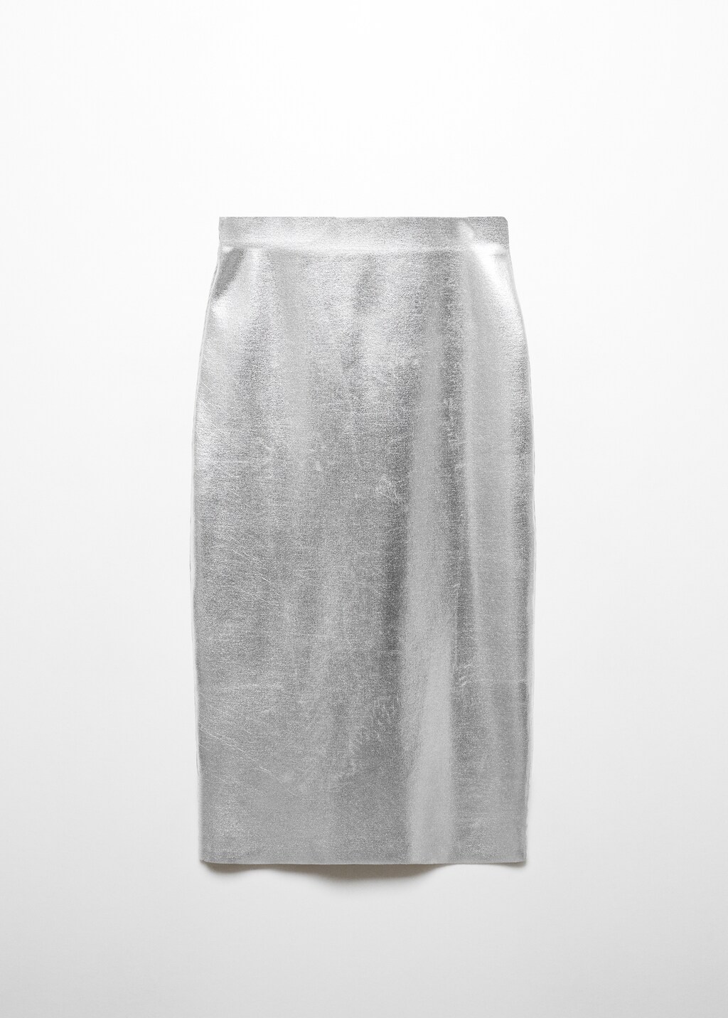 Metallic midi skirt - Article without model