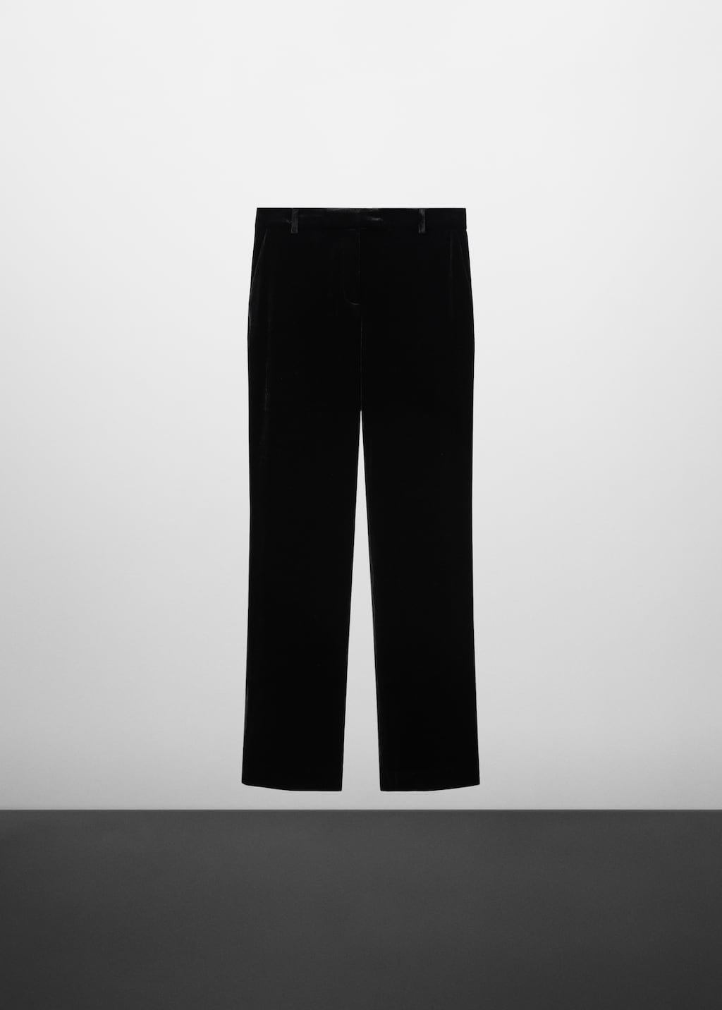 Velvet wideleg trousers - Article without model