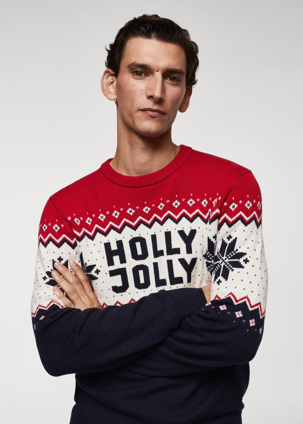 Christmas jacquard sweater - Details of the article 1