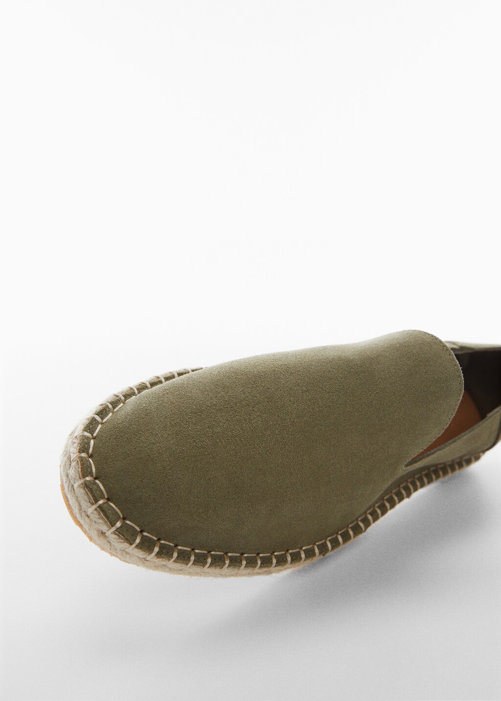 Espadrilles aus Rauleder und Jute - Detail des Artikels 1