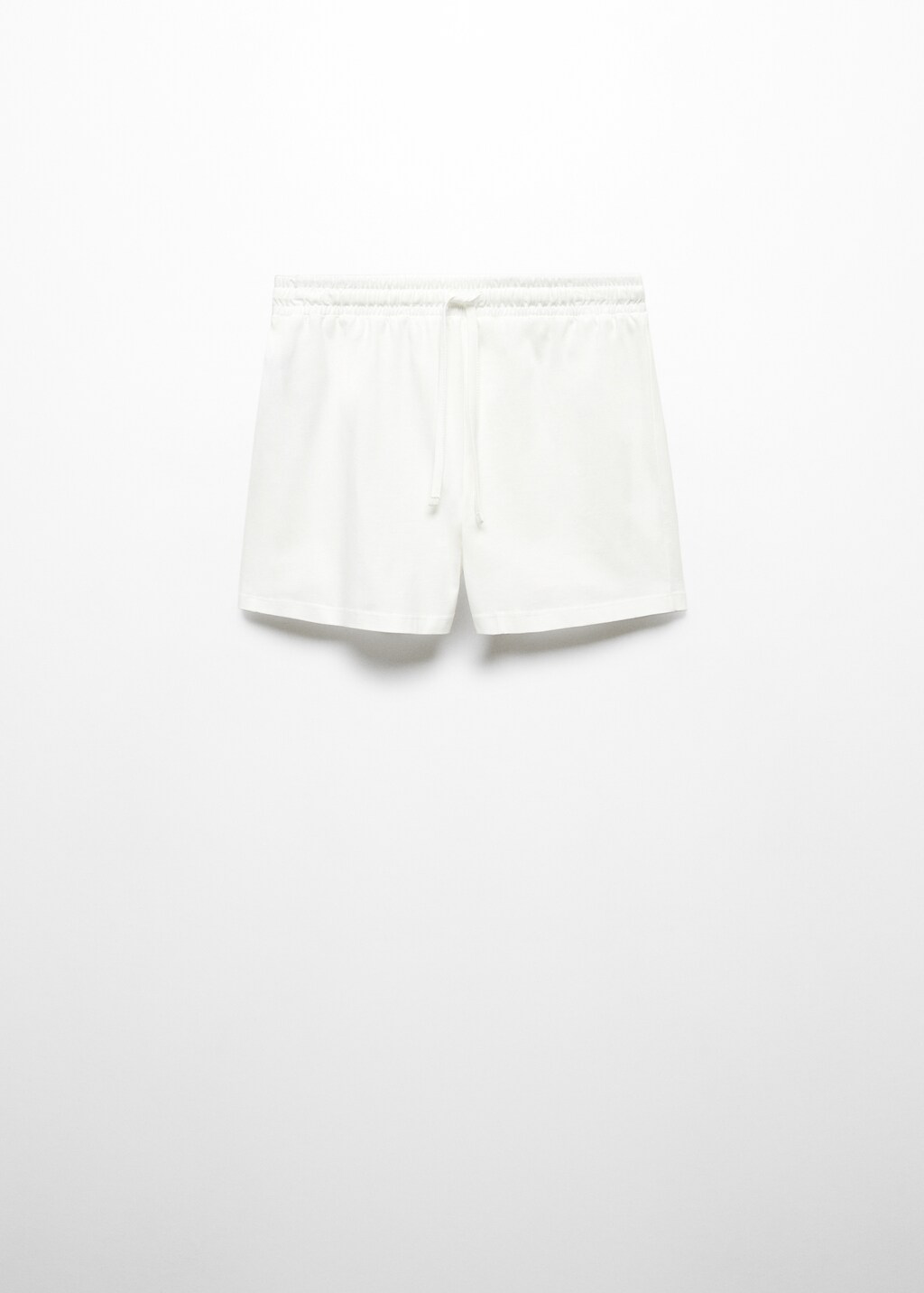 Cotton shorts with elastic waist - Article without model