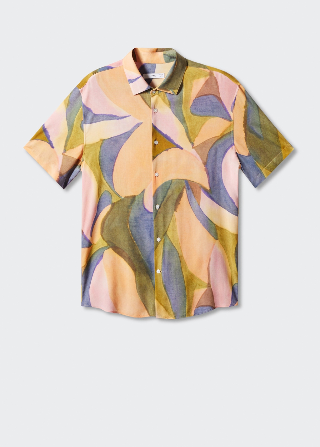 Printed short-sleeved shirt - Article without model