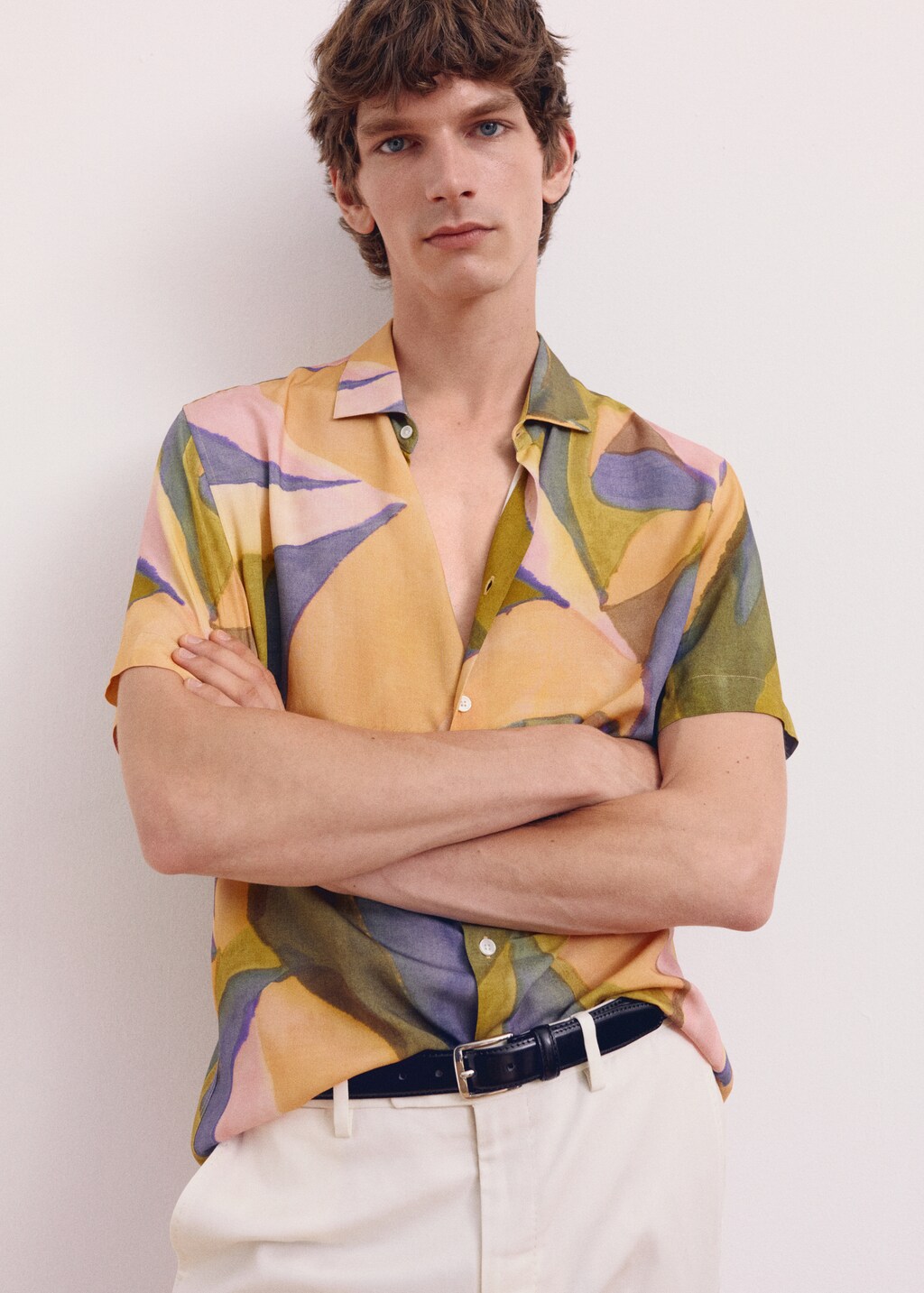 Printed short-sleeved shirt - Details of the article 5