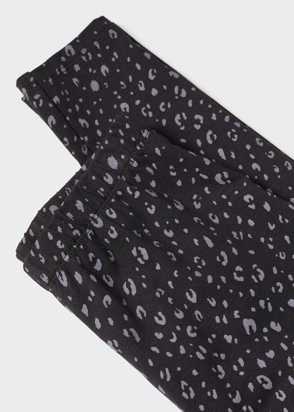 Printed cotton leggings - Details of the article 8