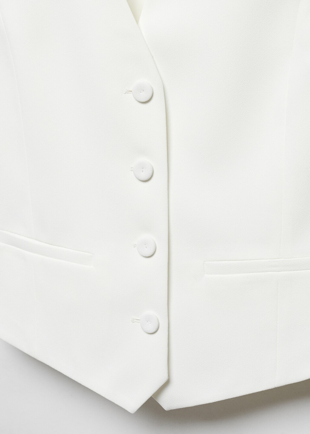 Suit vest with buttons - Details of the article 8