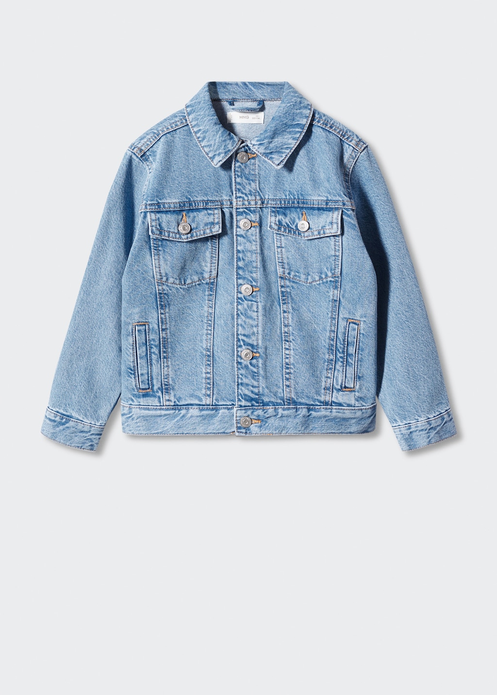 Pocketed denim jacket - Article without model