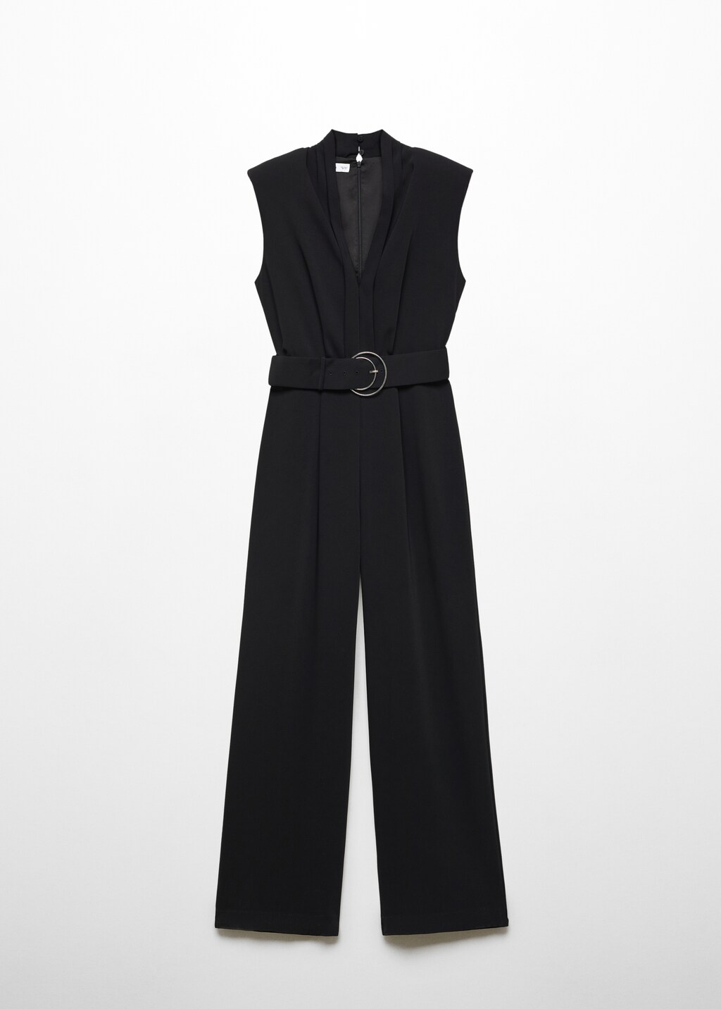 Langer Jumpsuit mit Gürtel - Artikel ohne Model