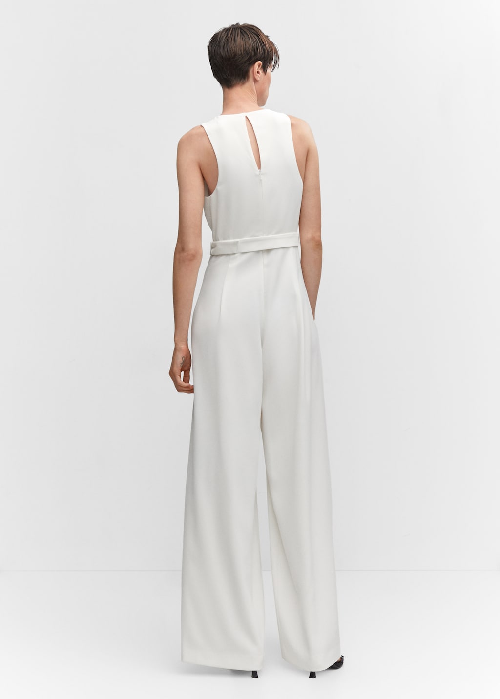 Belt long jumpsuit - Reverse of the article