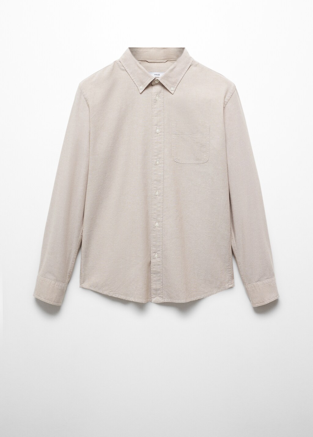 Chemise regular fit coton Oxford - Article sans modèle