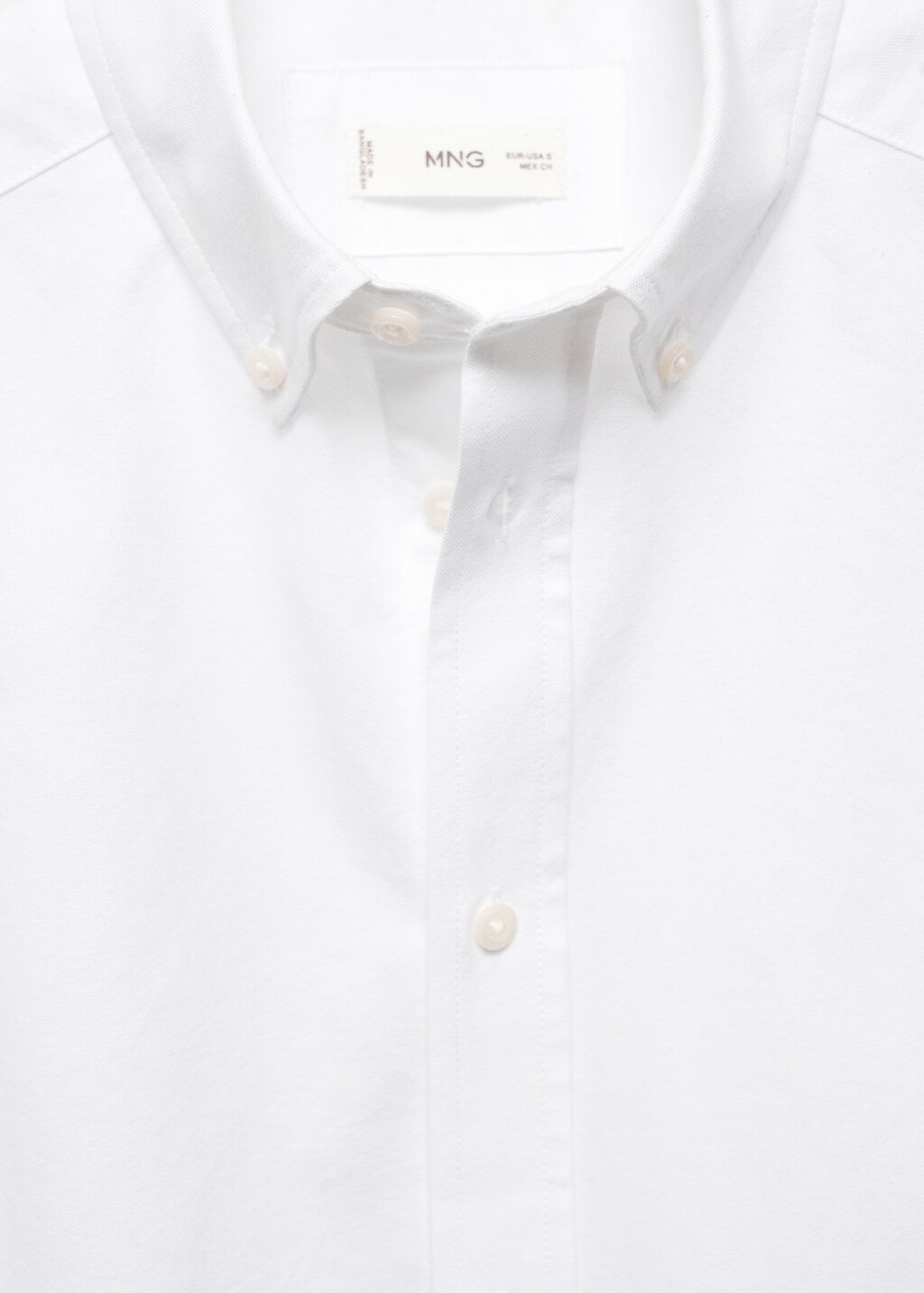 Camisa regular fit Oxford algodón - Detalle del artículo 8