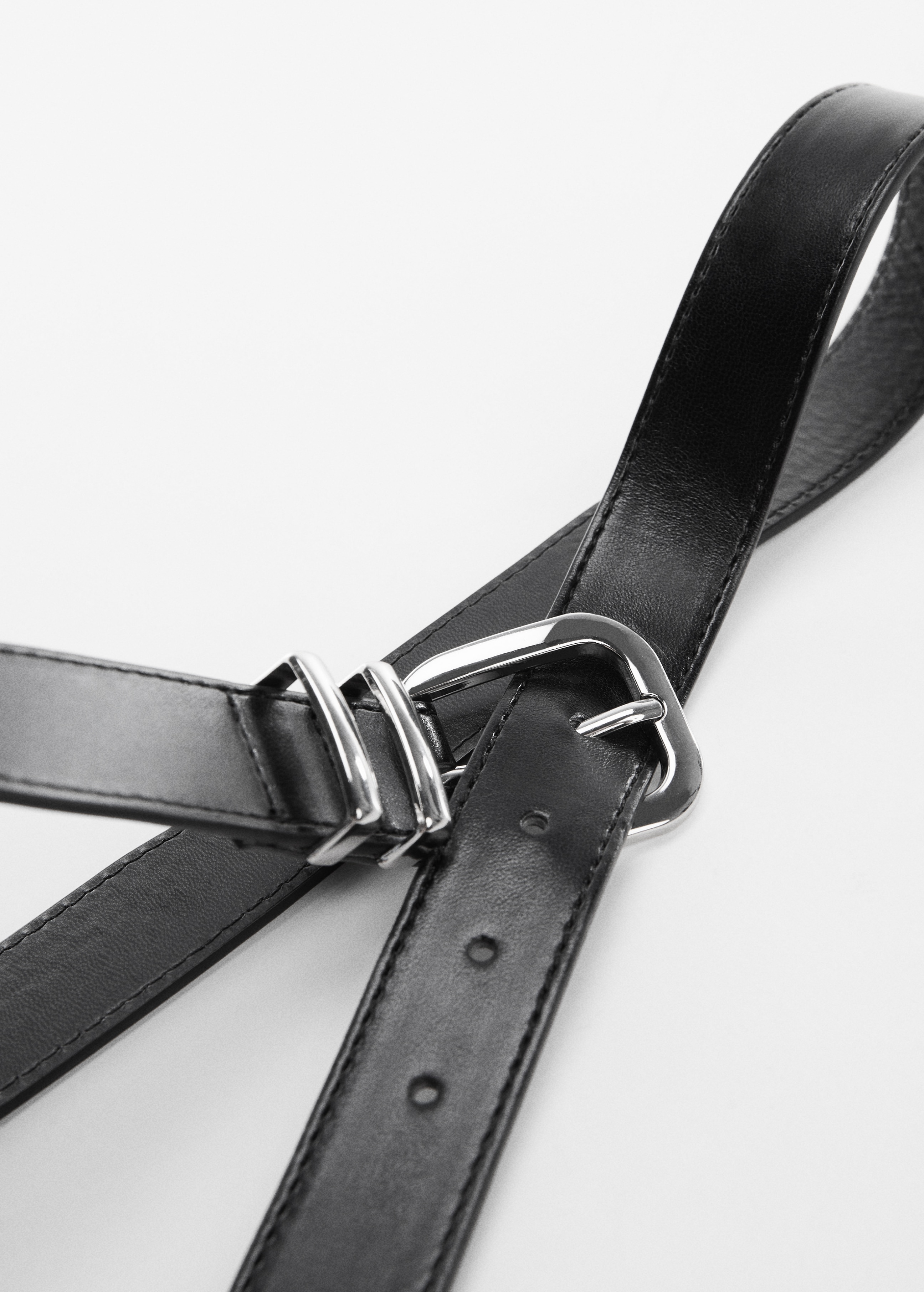 Square buckle belt
