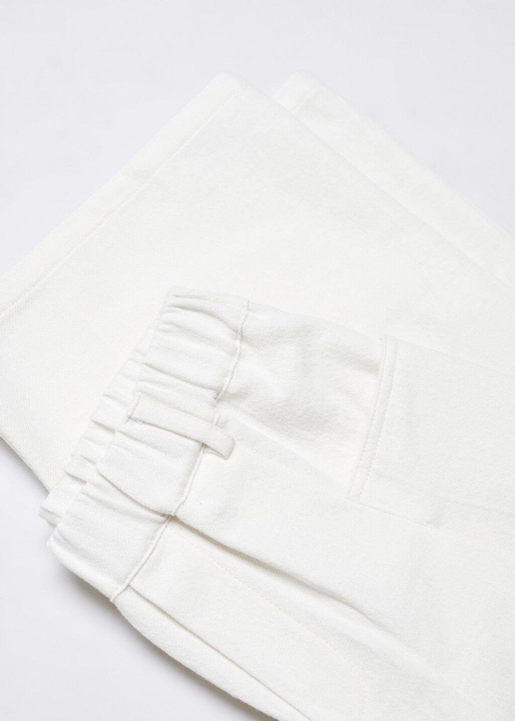 Stretch cotton-blend trousers - Details of the article 8