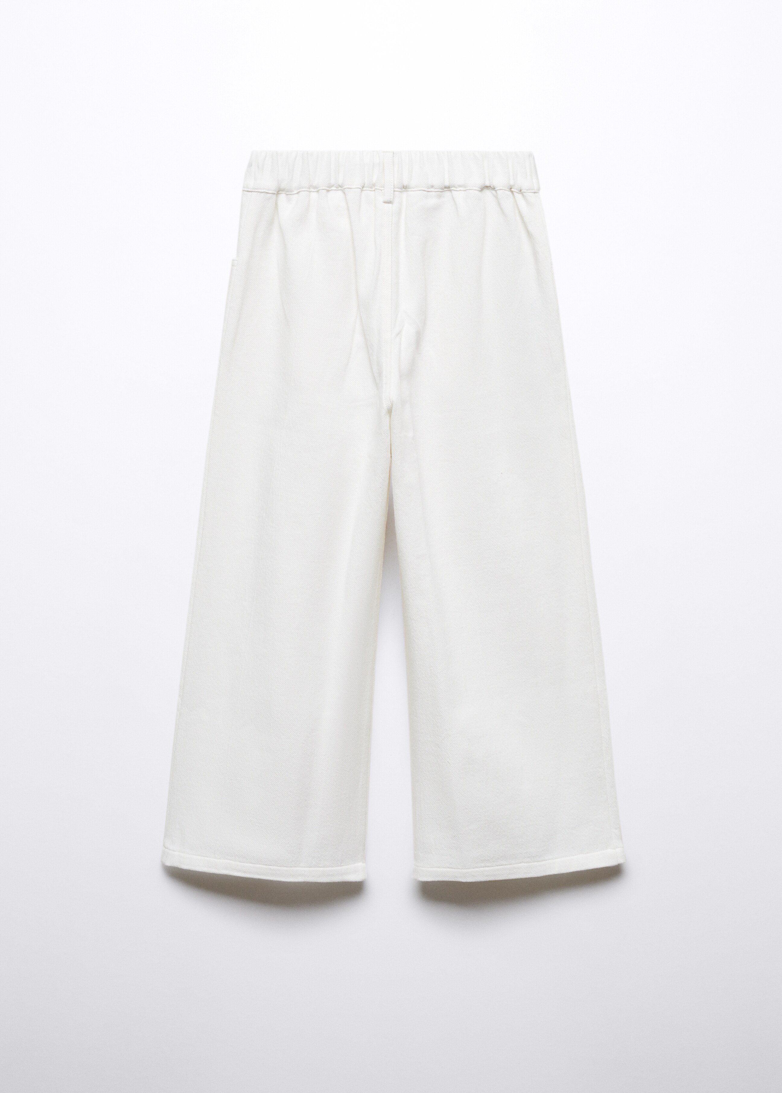 Stretch cotton-blend trousers - Reverse of the article