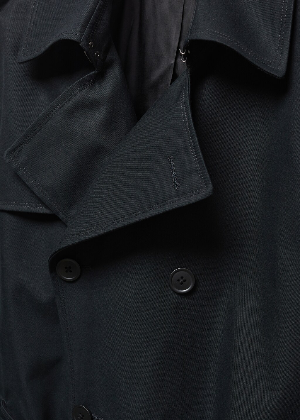 Klassischer wasserabweisender Trenchcoat - Detail des Artikels 8