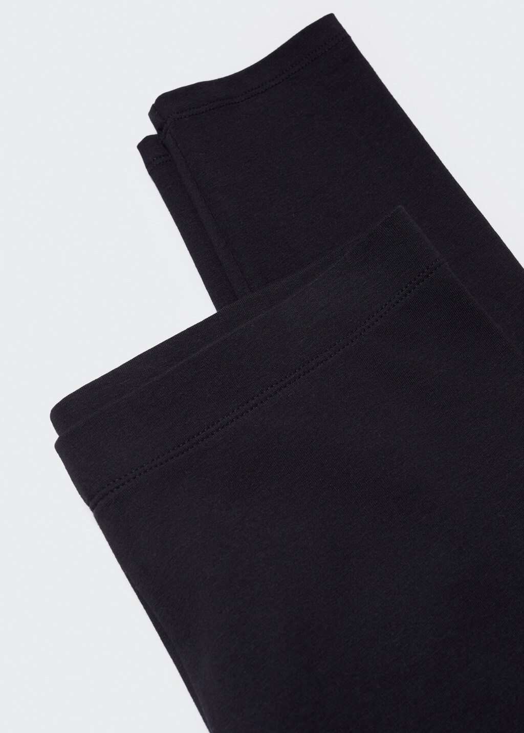 High waist cotton leggings - Details of the article 8