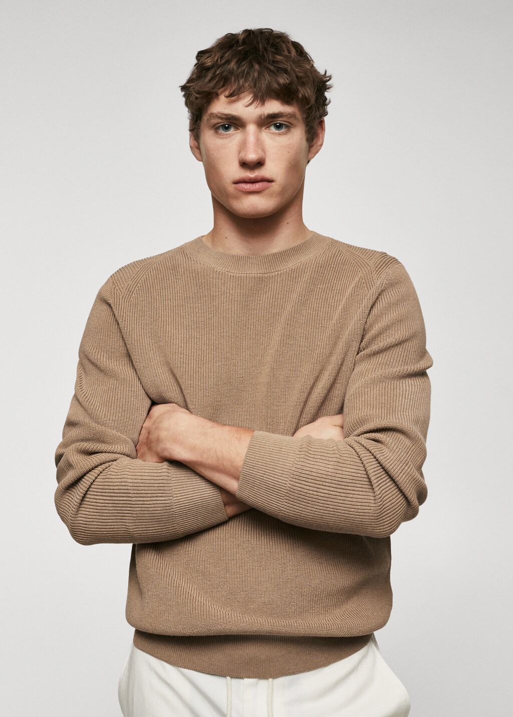 Essential cotton-blend sweater - Details of the article 1