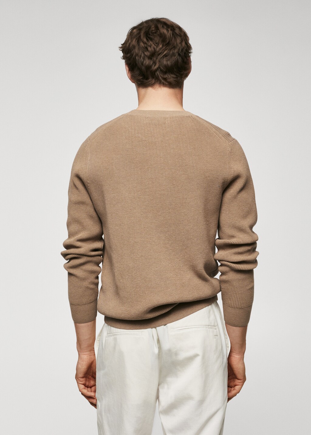 Essential cotton-blend sweater - Reverse of the article