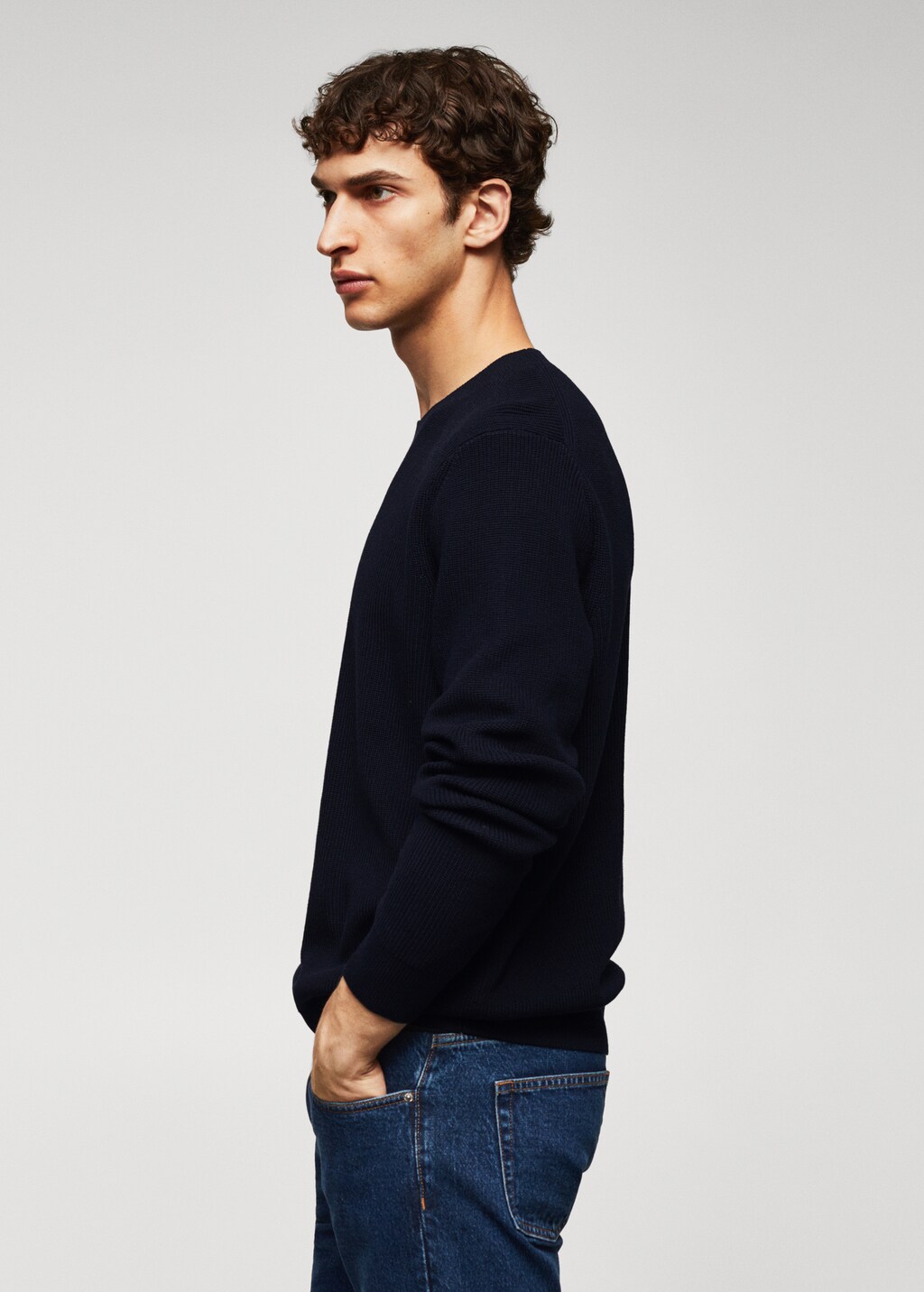 Essential cotton-blend sweater - Details of the article 2