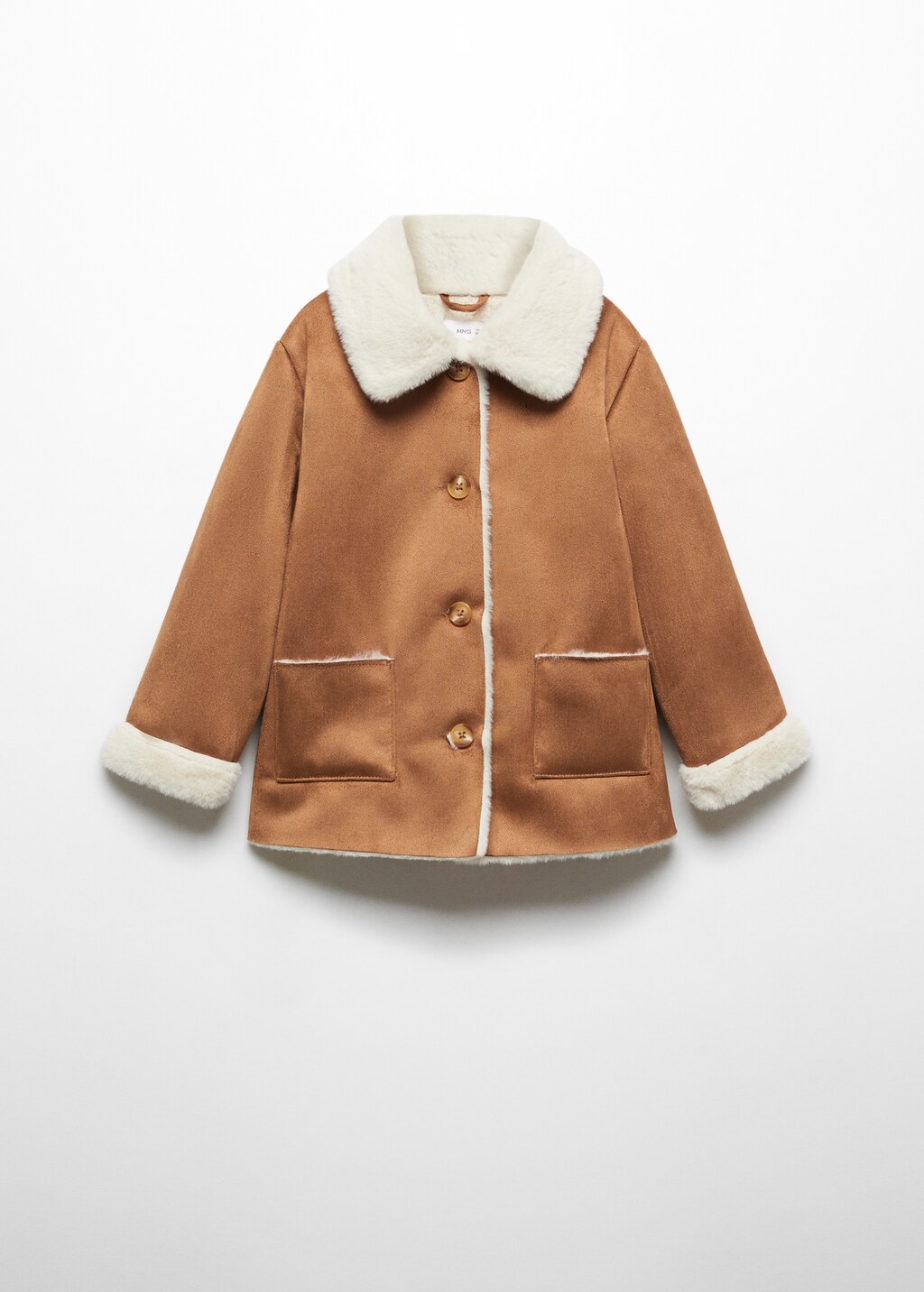 Shearling jacket kids online