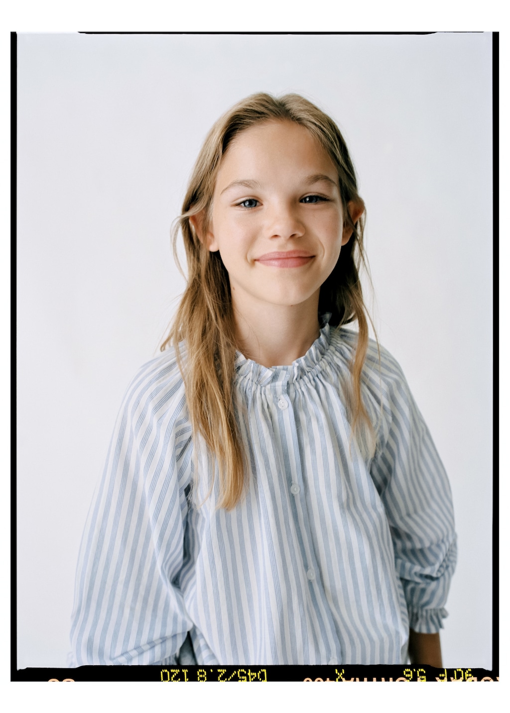 Striped cotton blouse - Details of the article 5