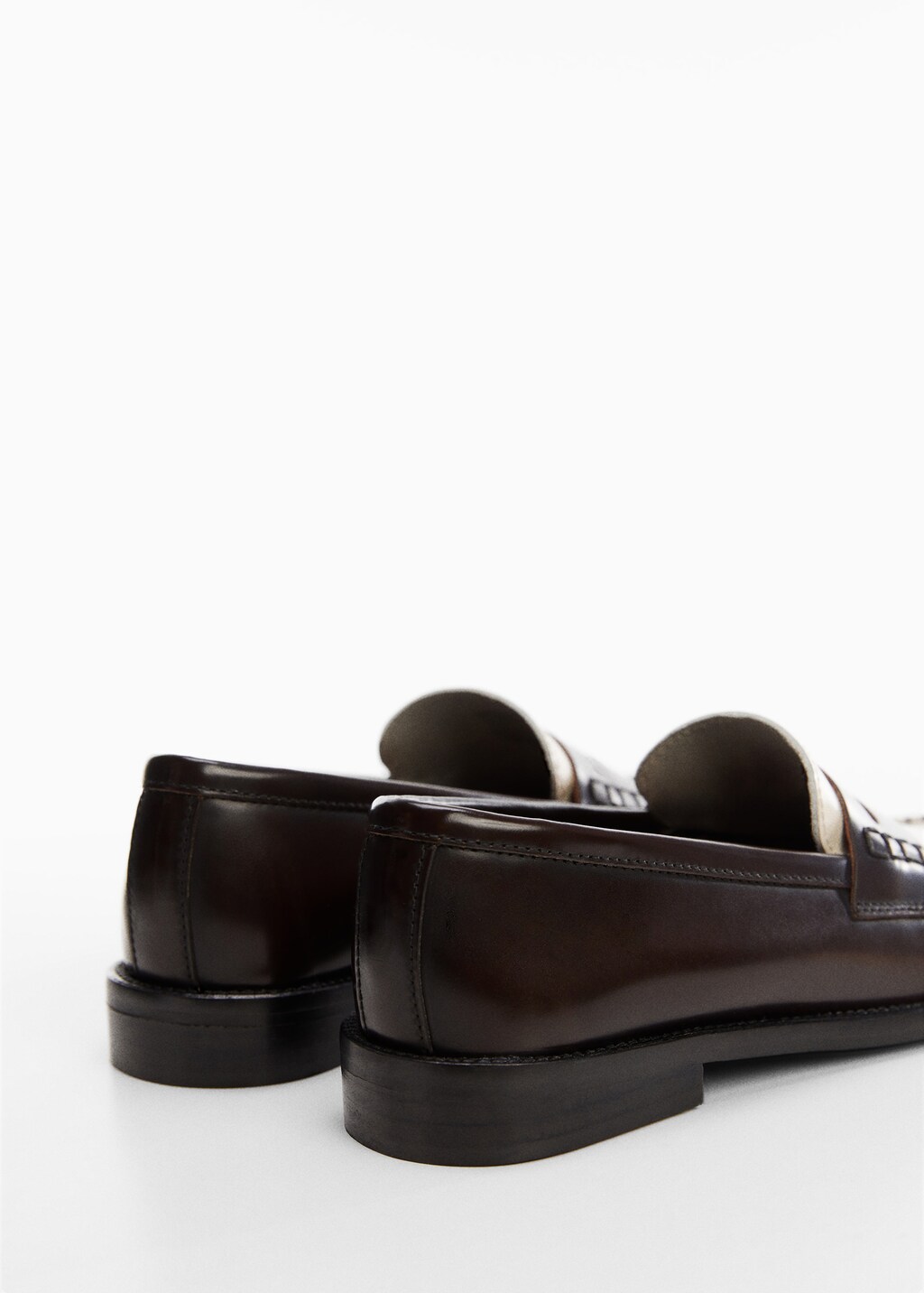 Leather penny loafers - Details of the article 1