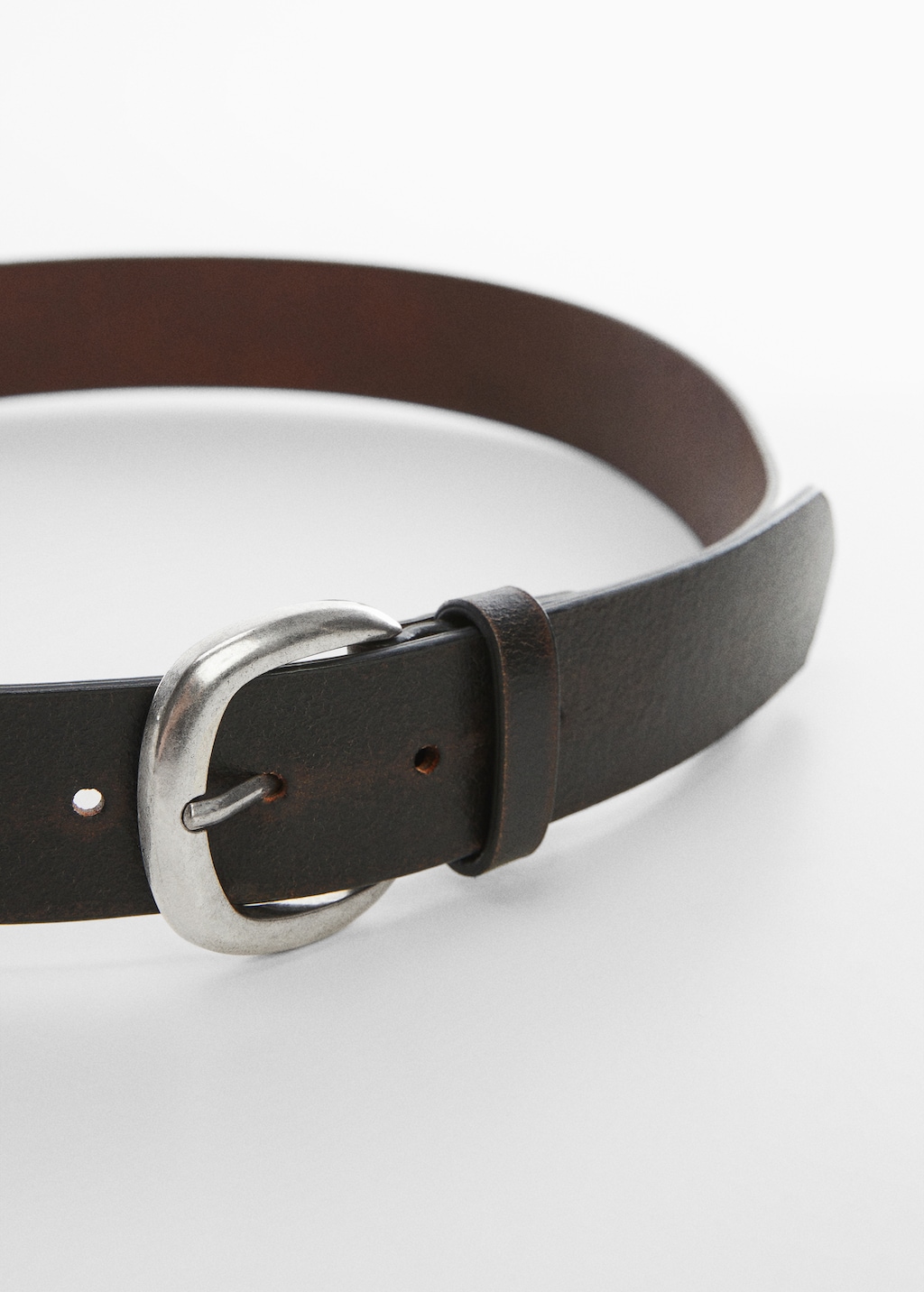 Leather belt - Medium plane