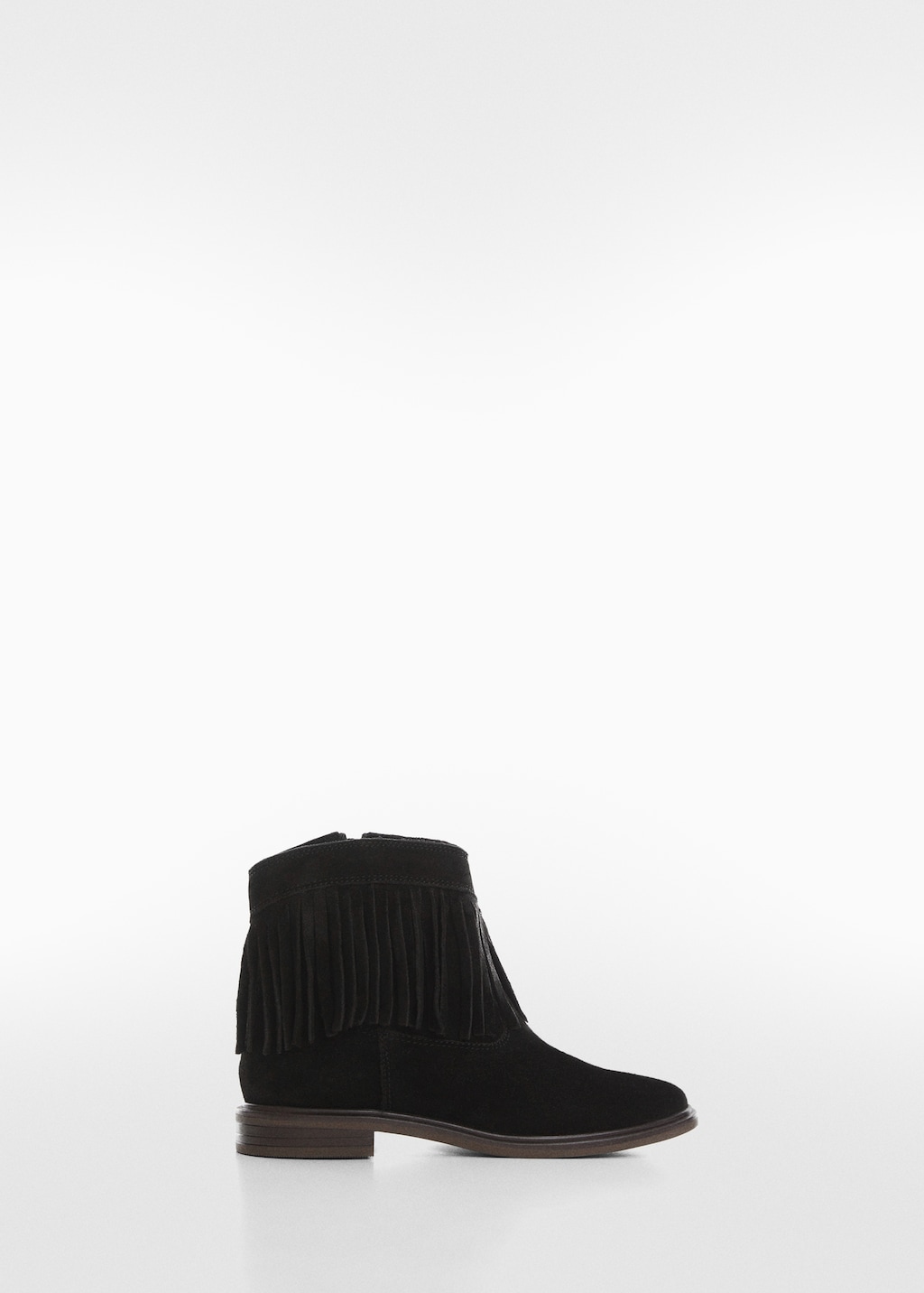 Fringed leather boots - Article without model