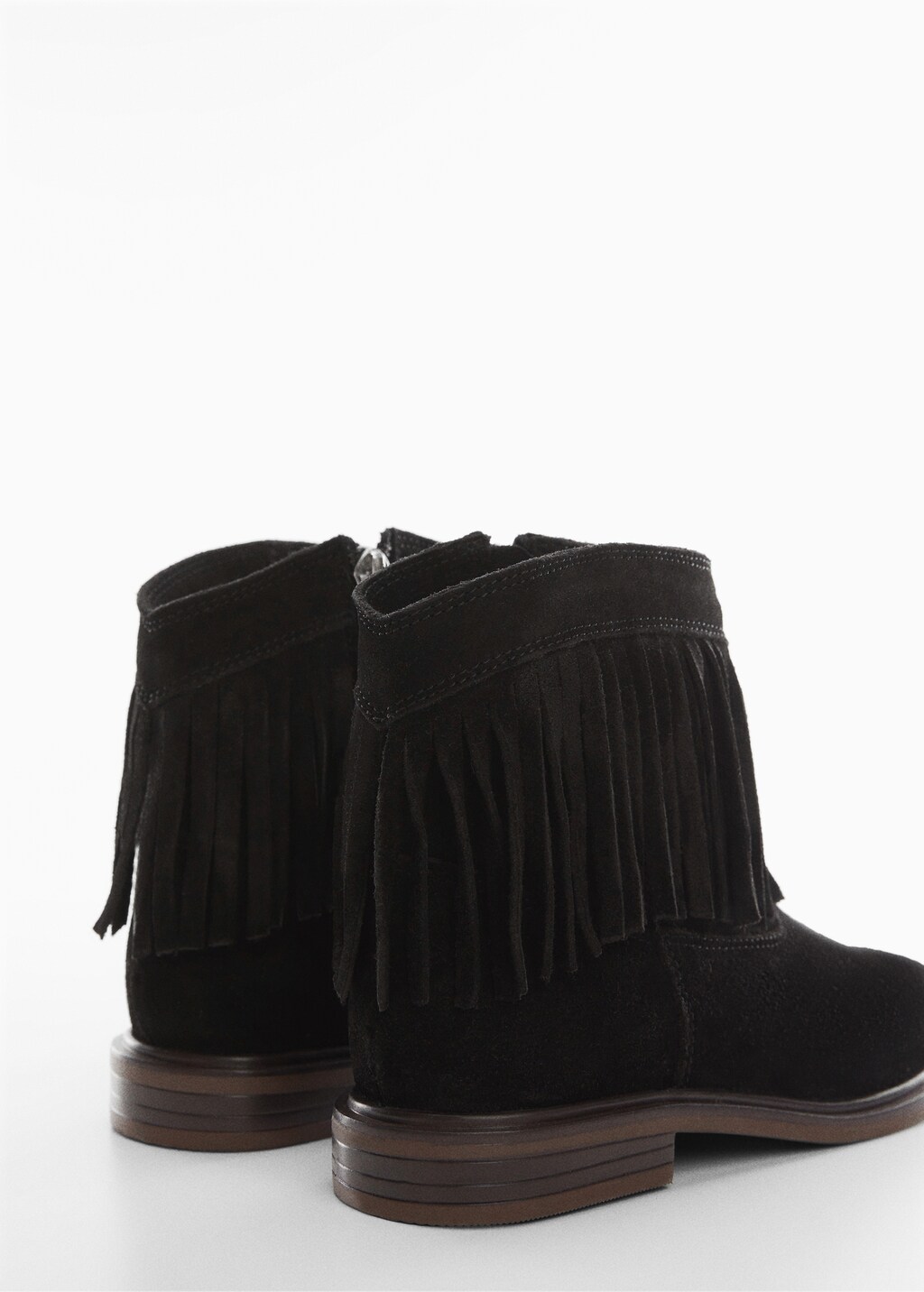 Fringed leather boots - Details of the article 1