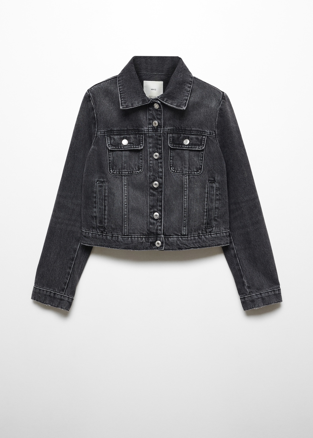 Pocketed denim jacket - Article without model