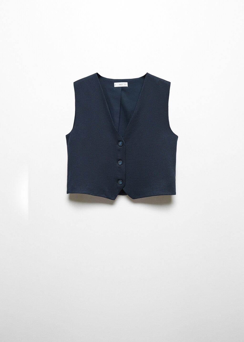 Suit waistcoat with buttons - Article without model