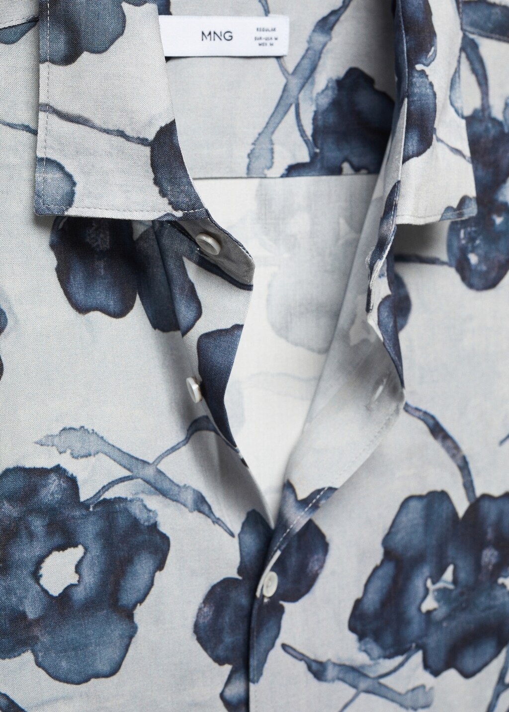 Flowy floral print shirt - Details of the article 8