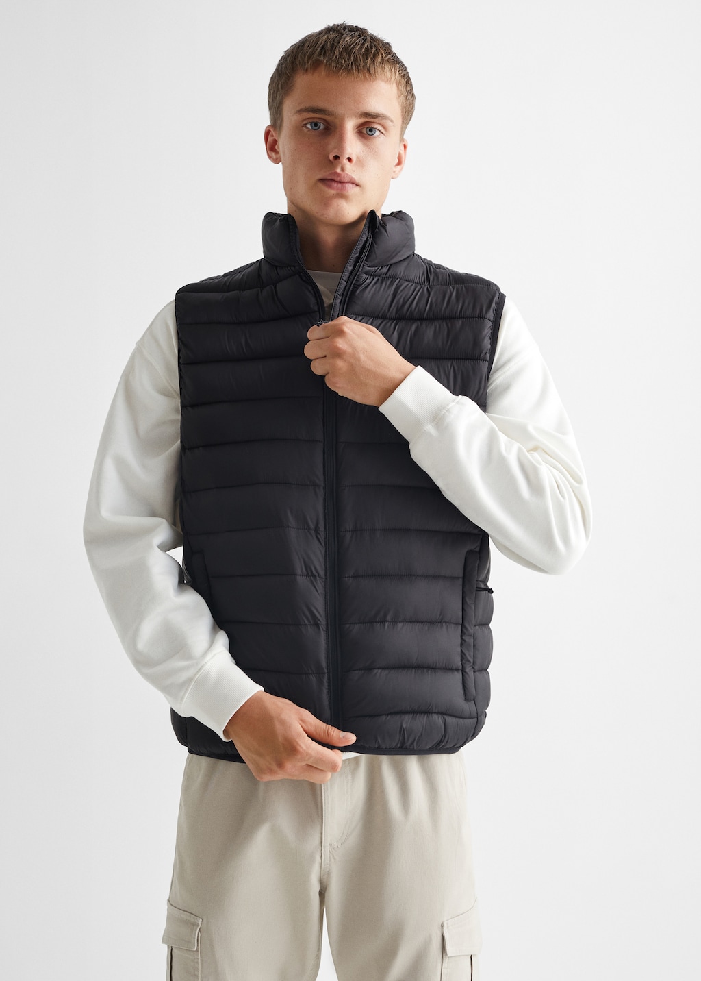 Quilted gilet - Medium plane