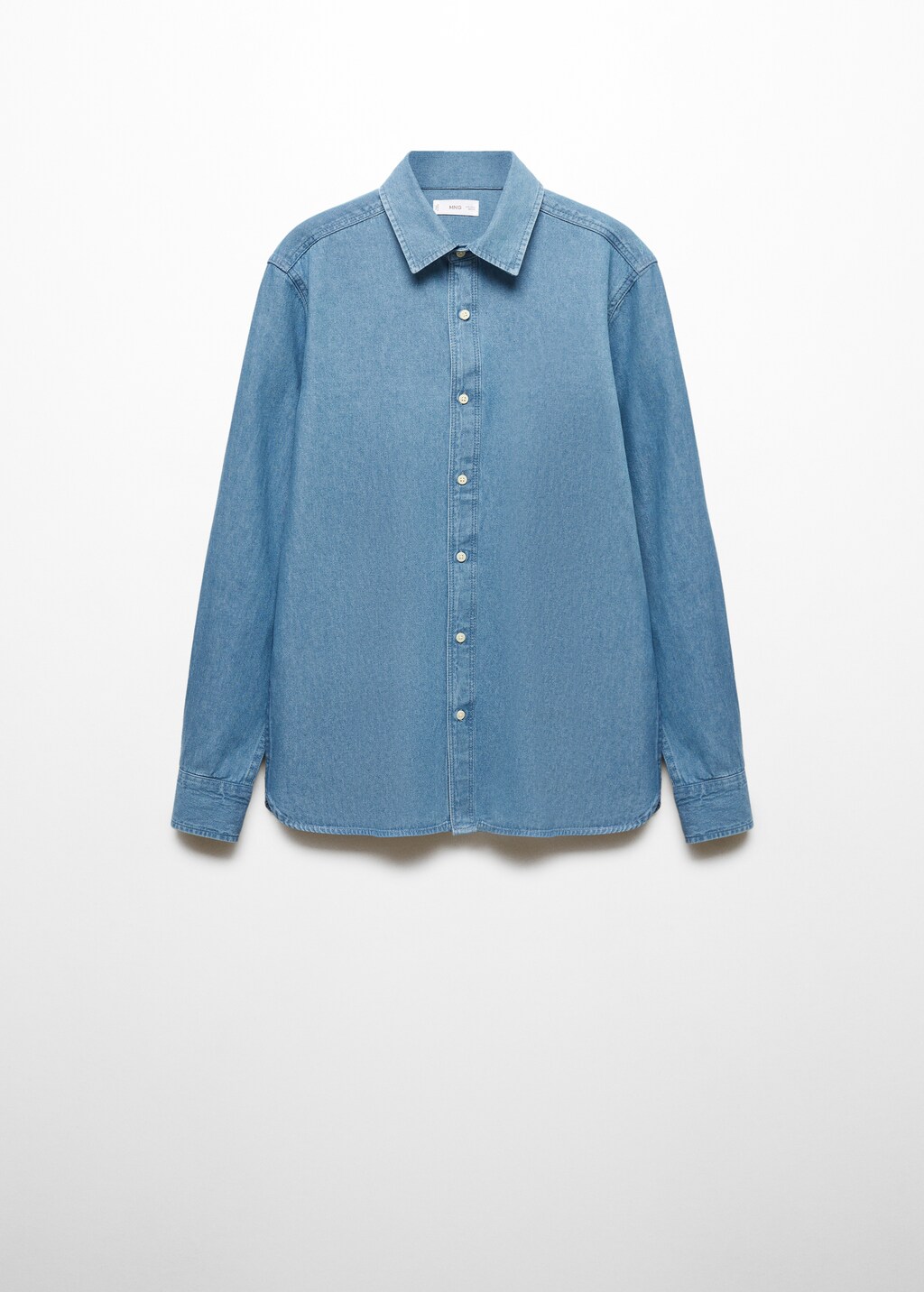 Cotton denim shirt - Article without model