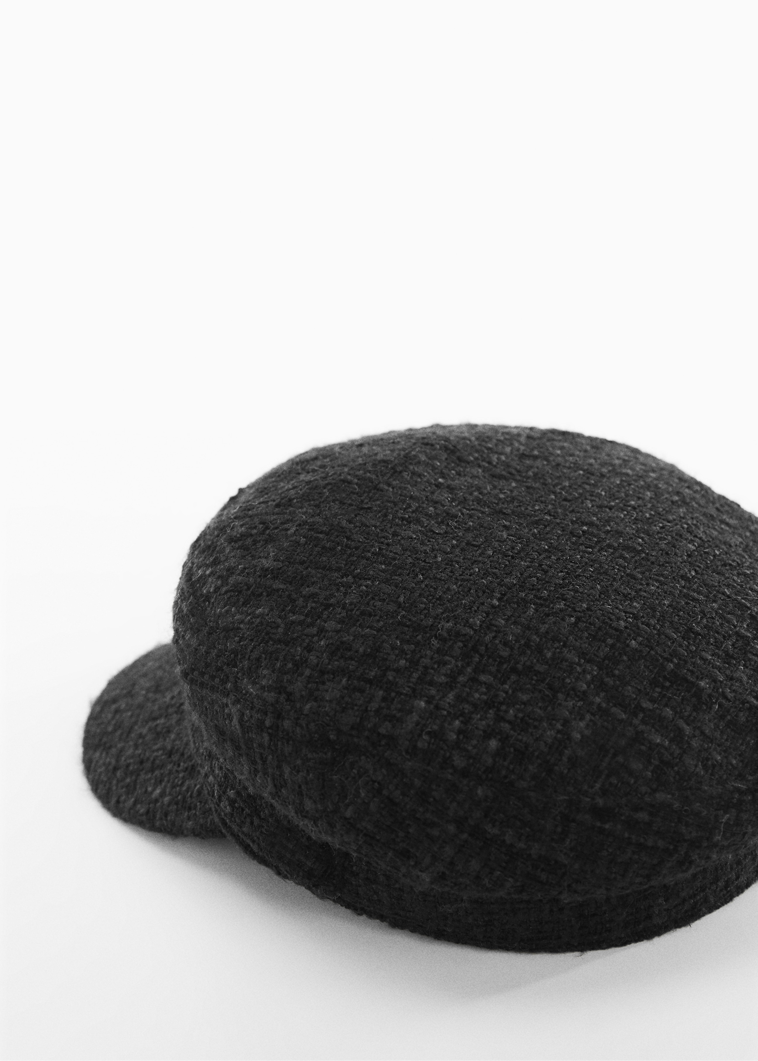 Tweed baker cap - Medium plane