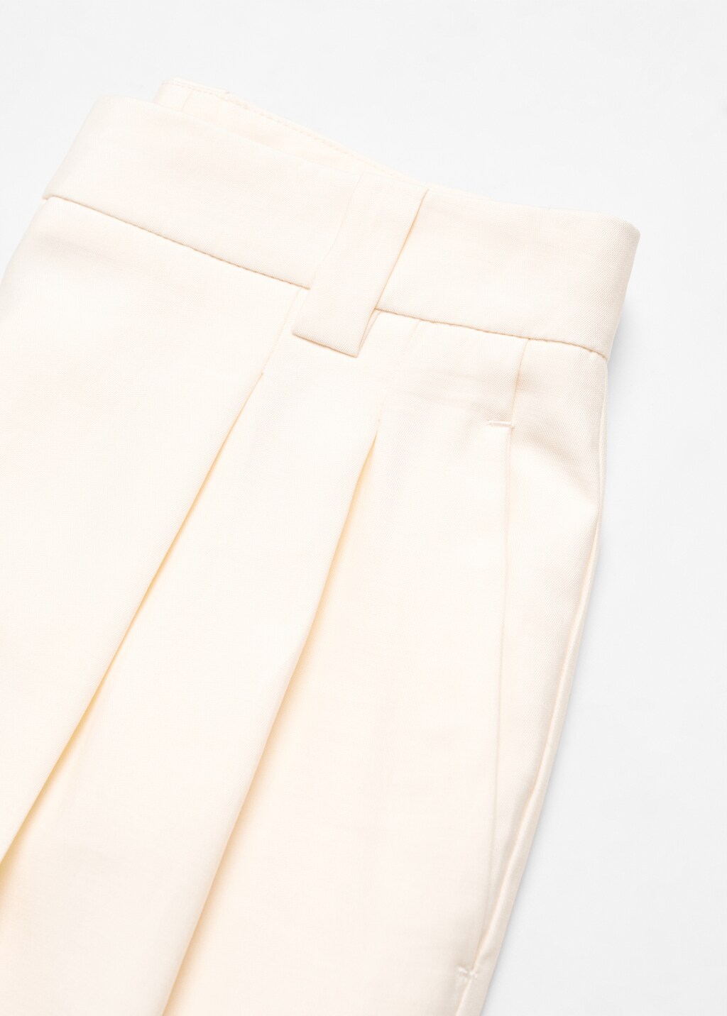 Wideleg pleated trousers - Details of the article 8