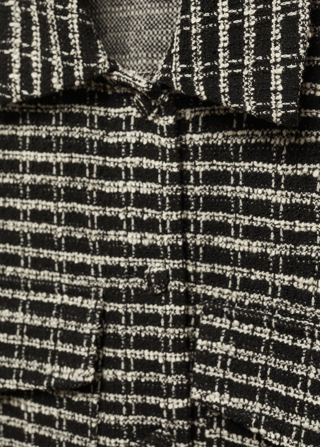 Oversized Tweed-Weste - Detail des Artikels 8