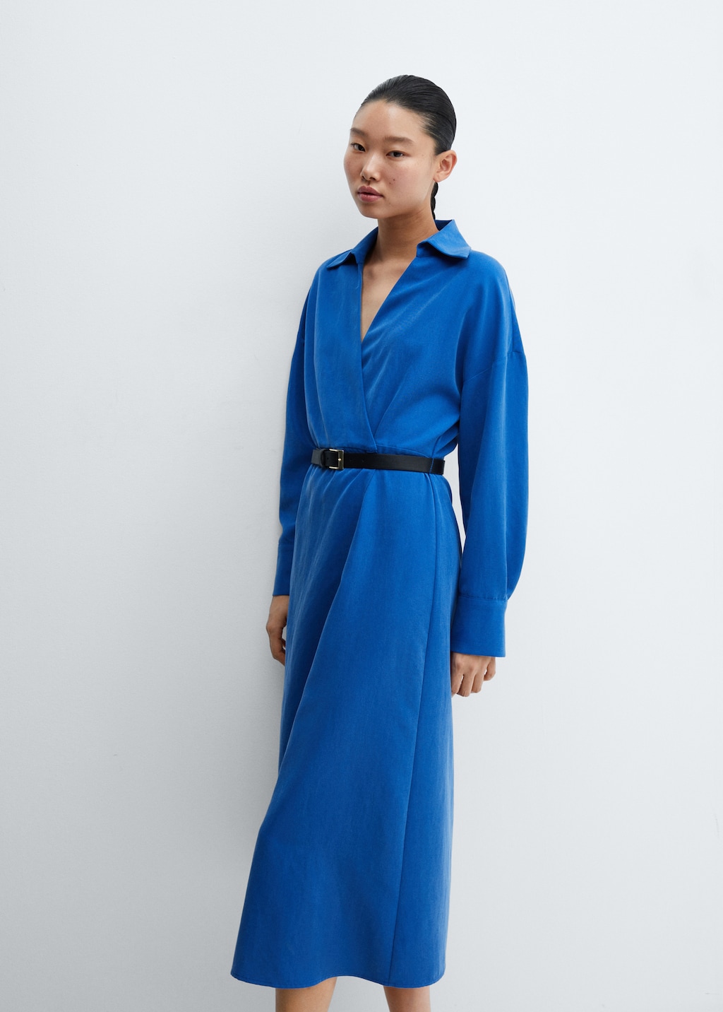 Belt shirt dress - Details of the article 2