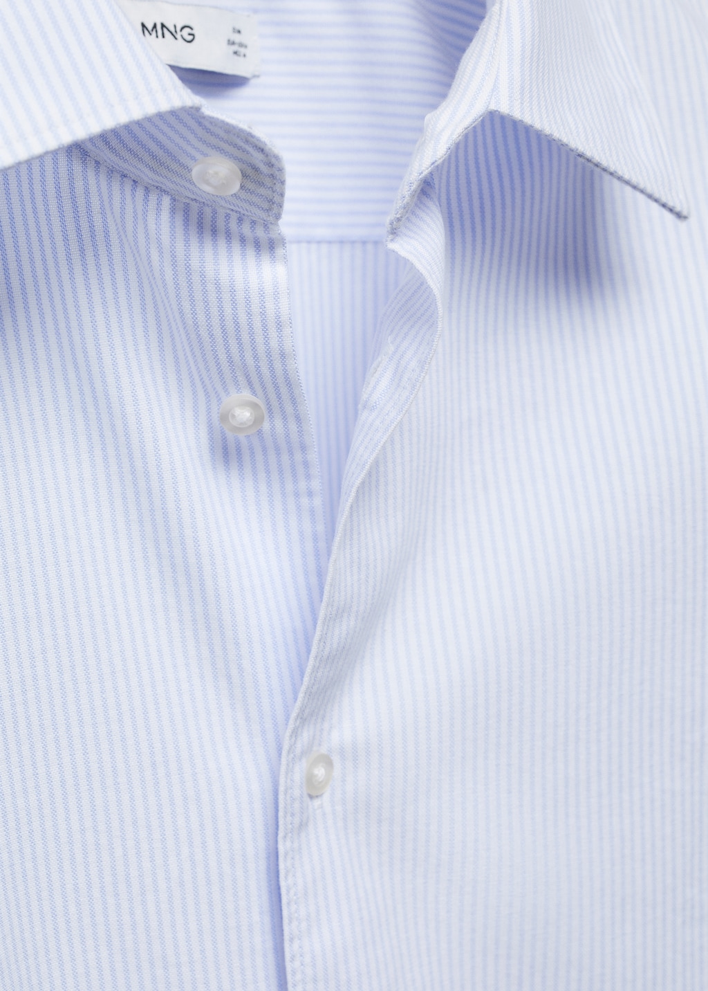 Slim fit Oxford cotton shirt - Details of the article 8