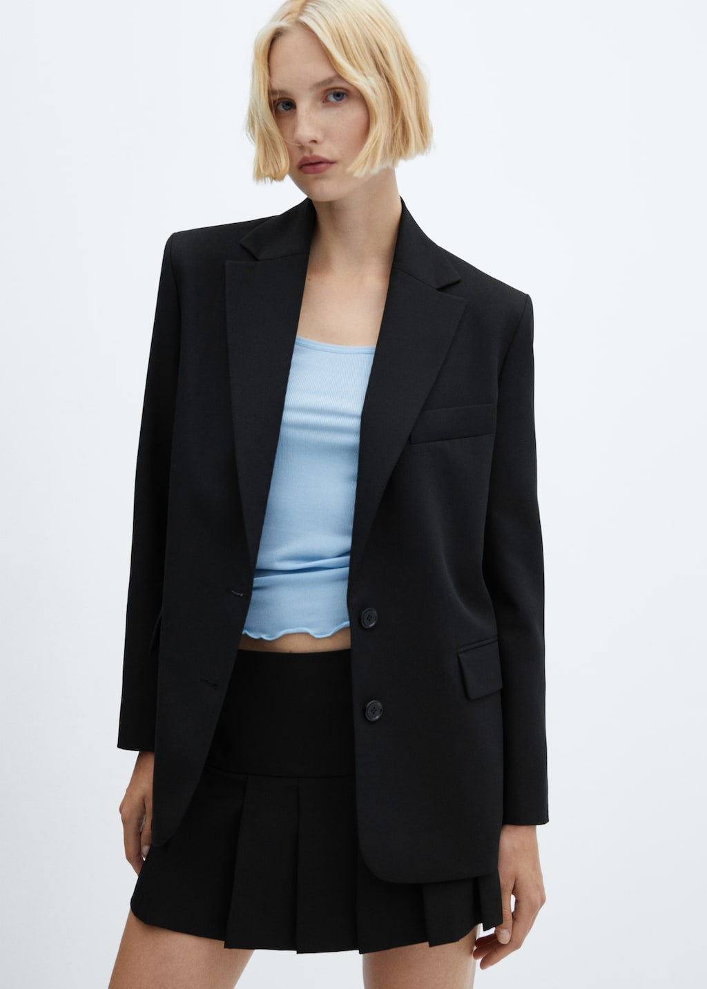 Veste structurée femme sale