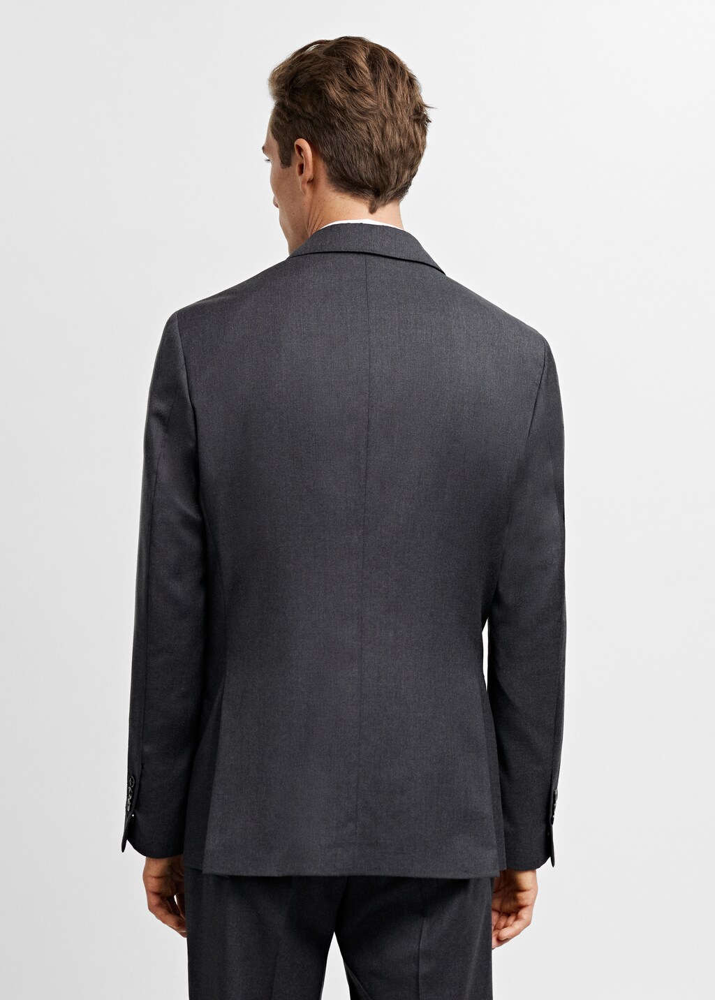 100% virgin wool suit jacket - Reverse of the article