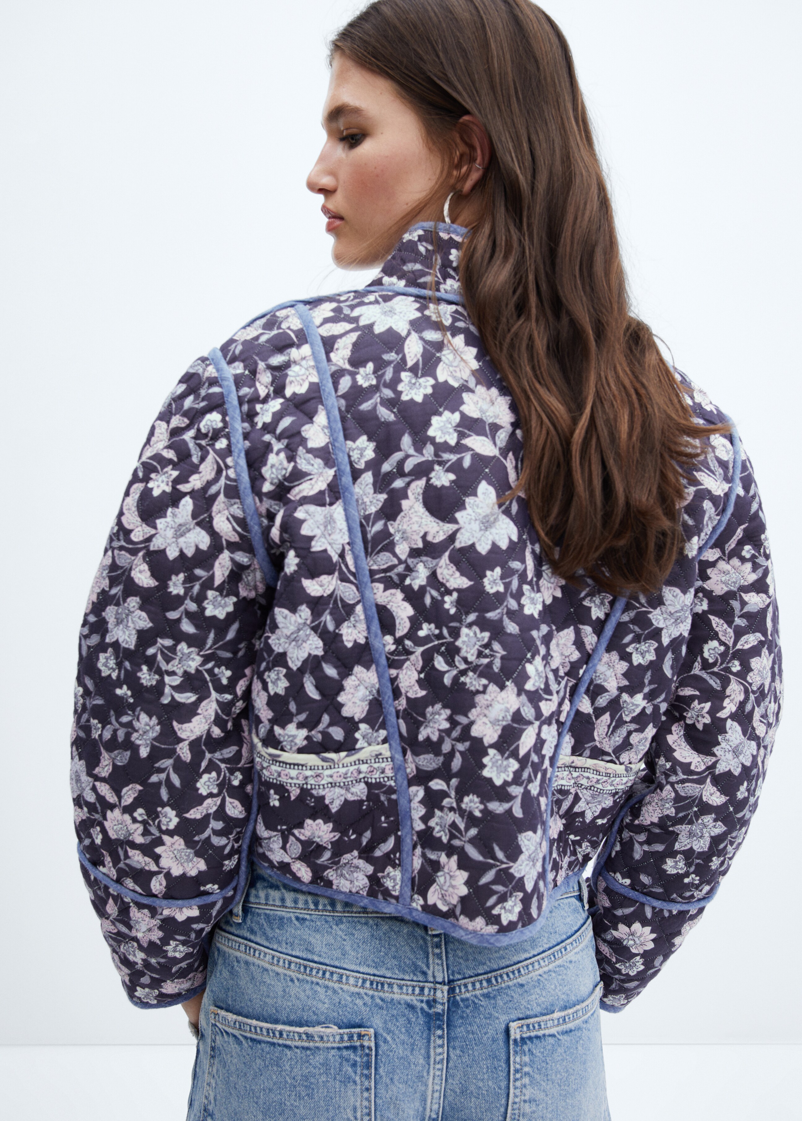 Quilted reversible jacket - Reverse of the article