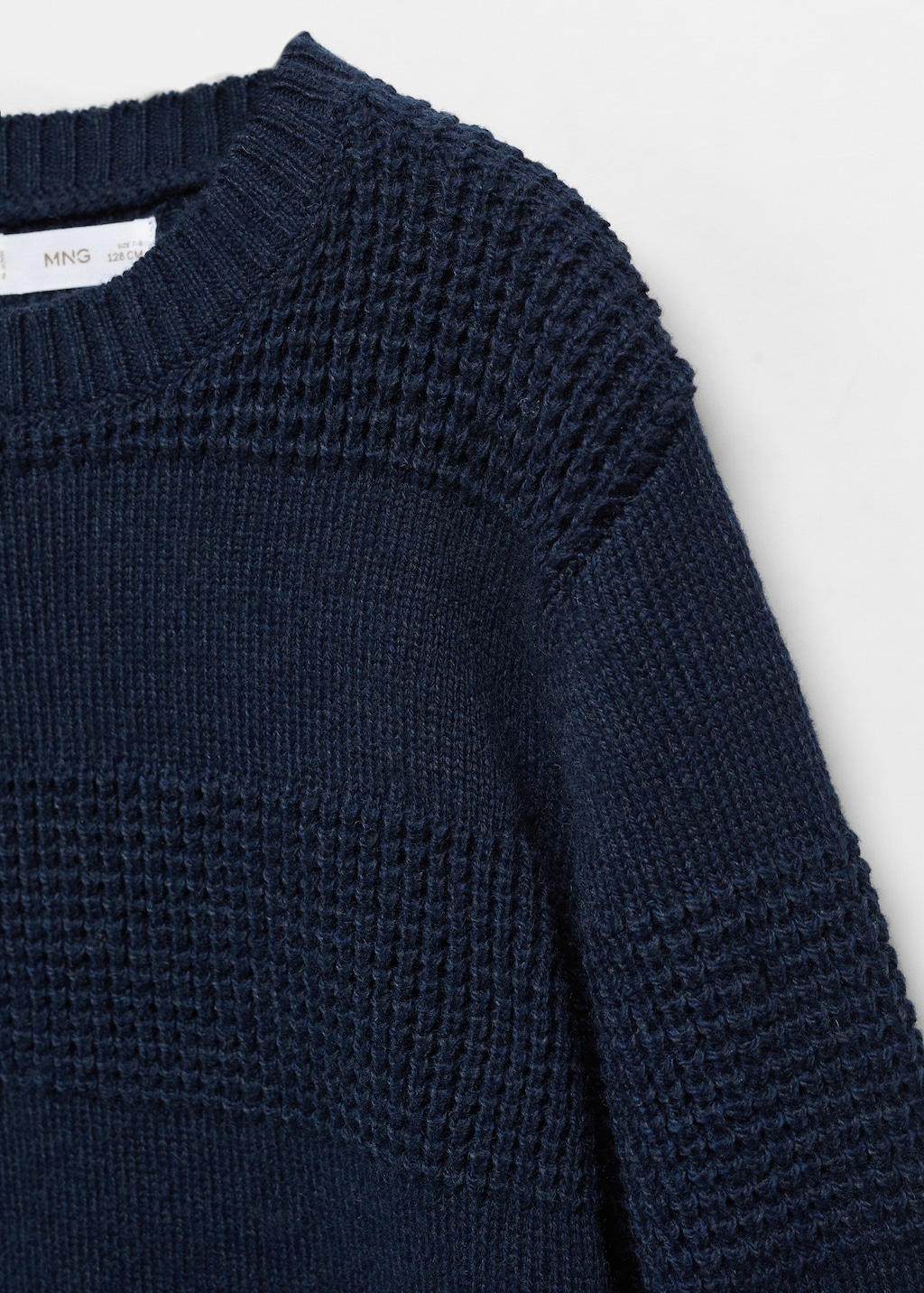 Structured knitted sweater - Details of the article 8