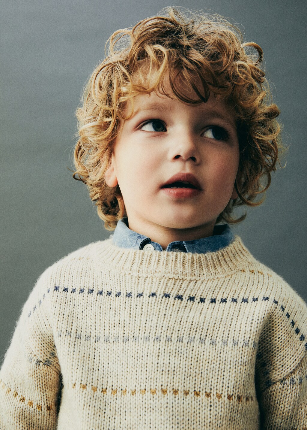 Knitted braided sweater - Details of the article 6