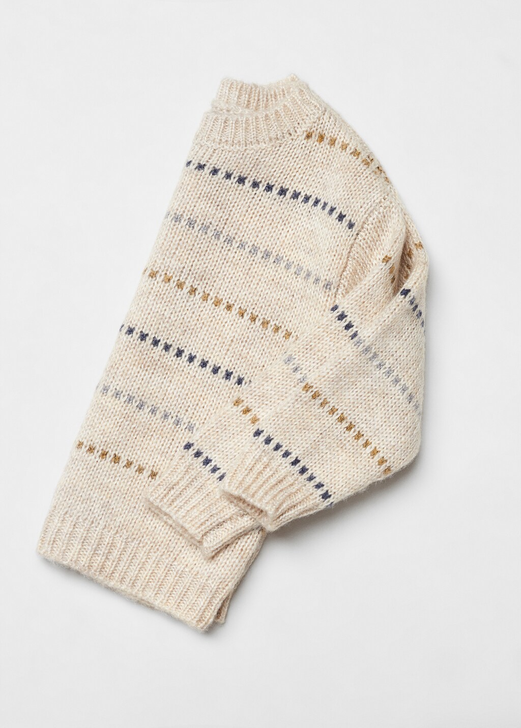 Knitted braided sweater - Details of the article 8