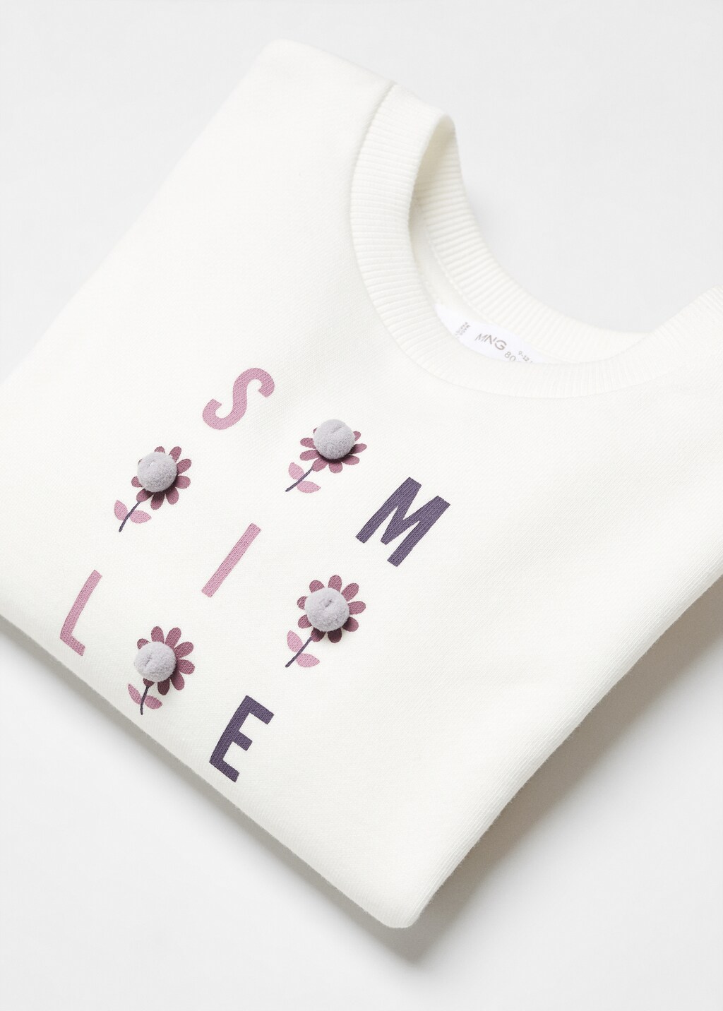 Printed message sweatshirt - Details of the article 8