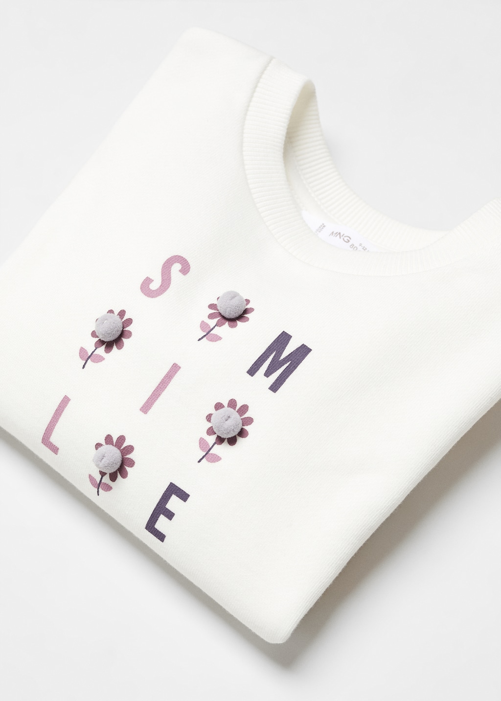 Printed message sweatshirt - Details of the article 8